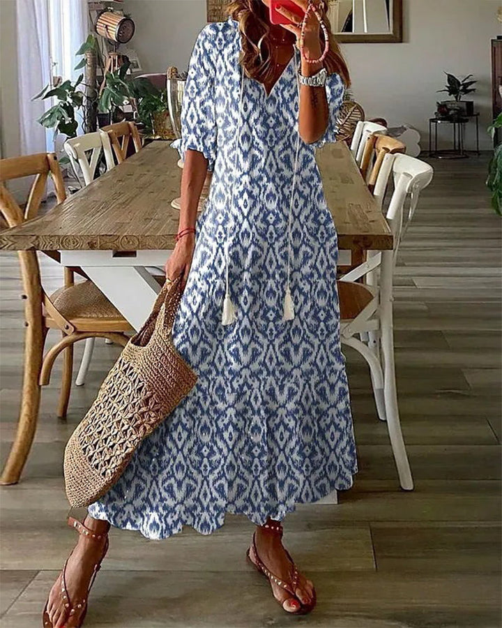 DAHLIA / BOHO MAXI DRESS