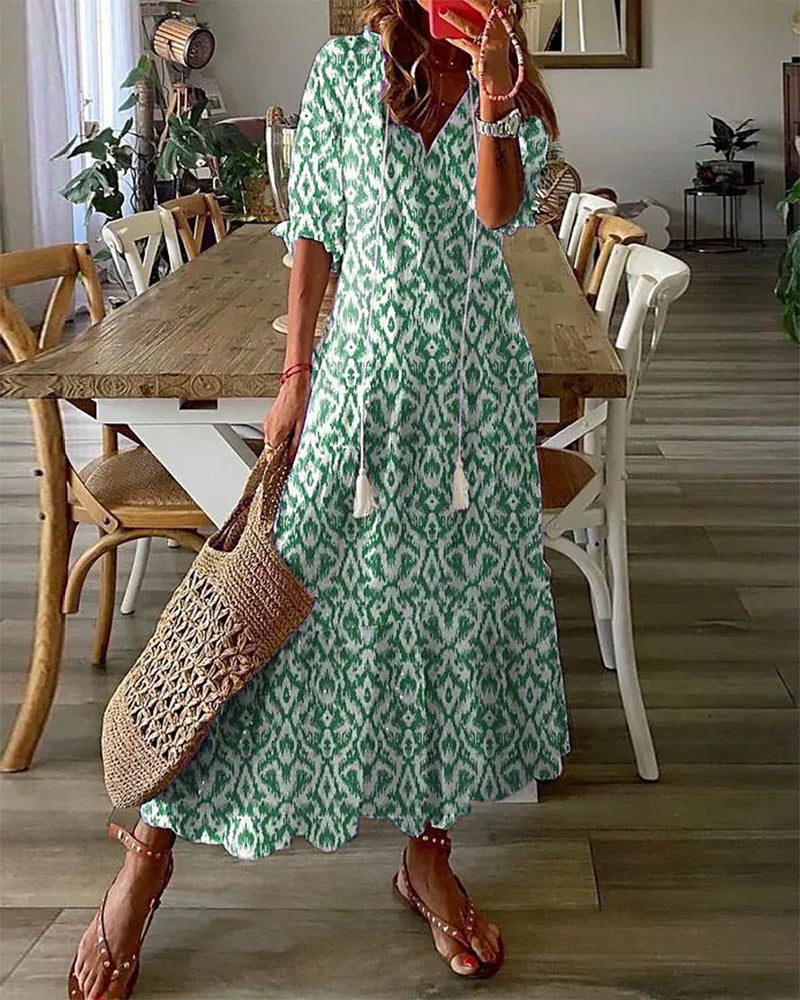 DAHLIA / BOHO MAXI DRESS