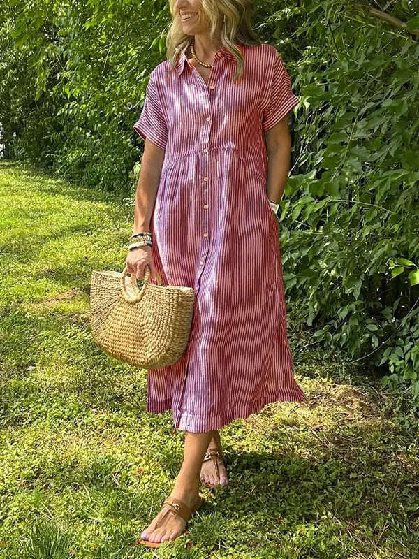 JEMIMA / STRIPED DRESS