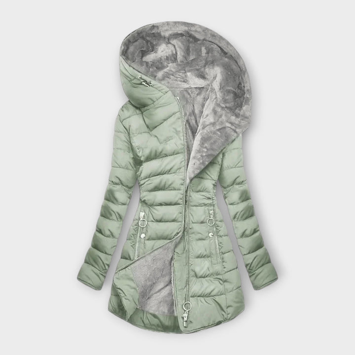KATE / COZY FUR-LINED COAT