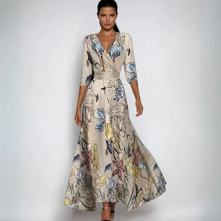 ELYSE / FLORAL MAXI DRESS