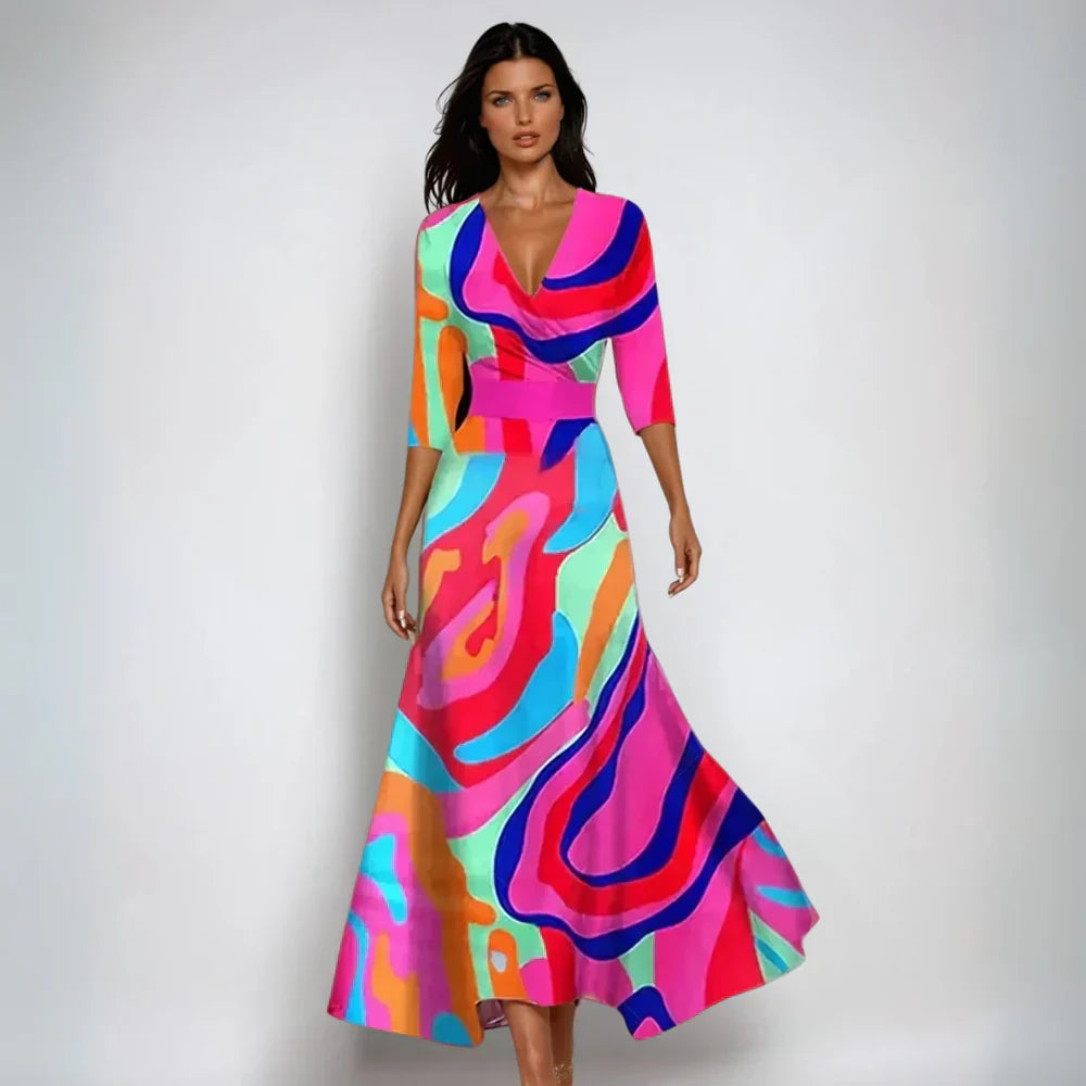 ELYSE / FLORAL MAXI DRESS
