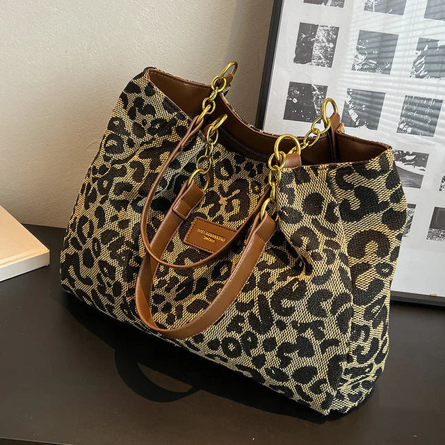 LIBERTY / LEOPARD PRINT BAG