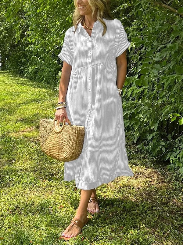 JEMIMA / STRIPED DRESS