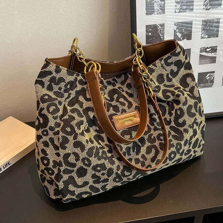 LIBERTY / LEOPARD PRINT BAG