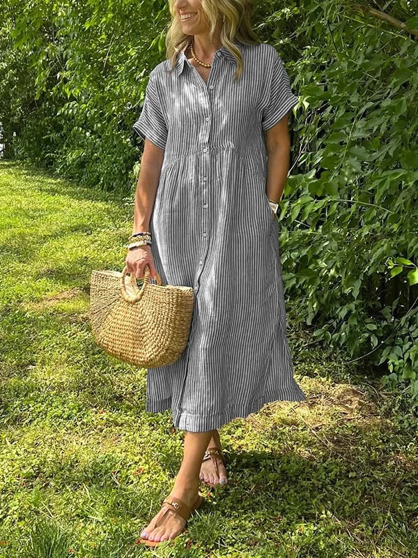 JEMIMA / STRIPED DRESS