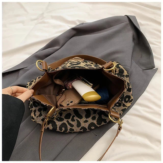 LIBERTY / LEOPARD PRINT BAG