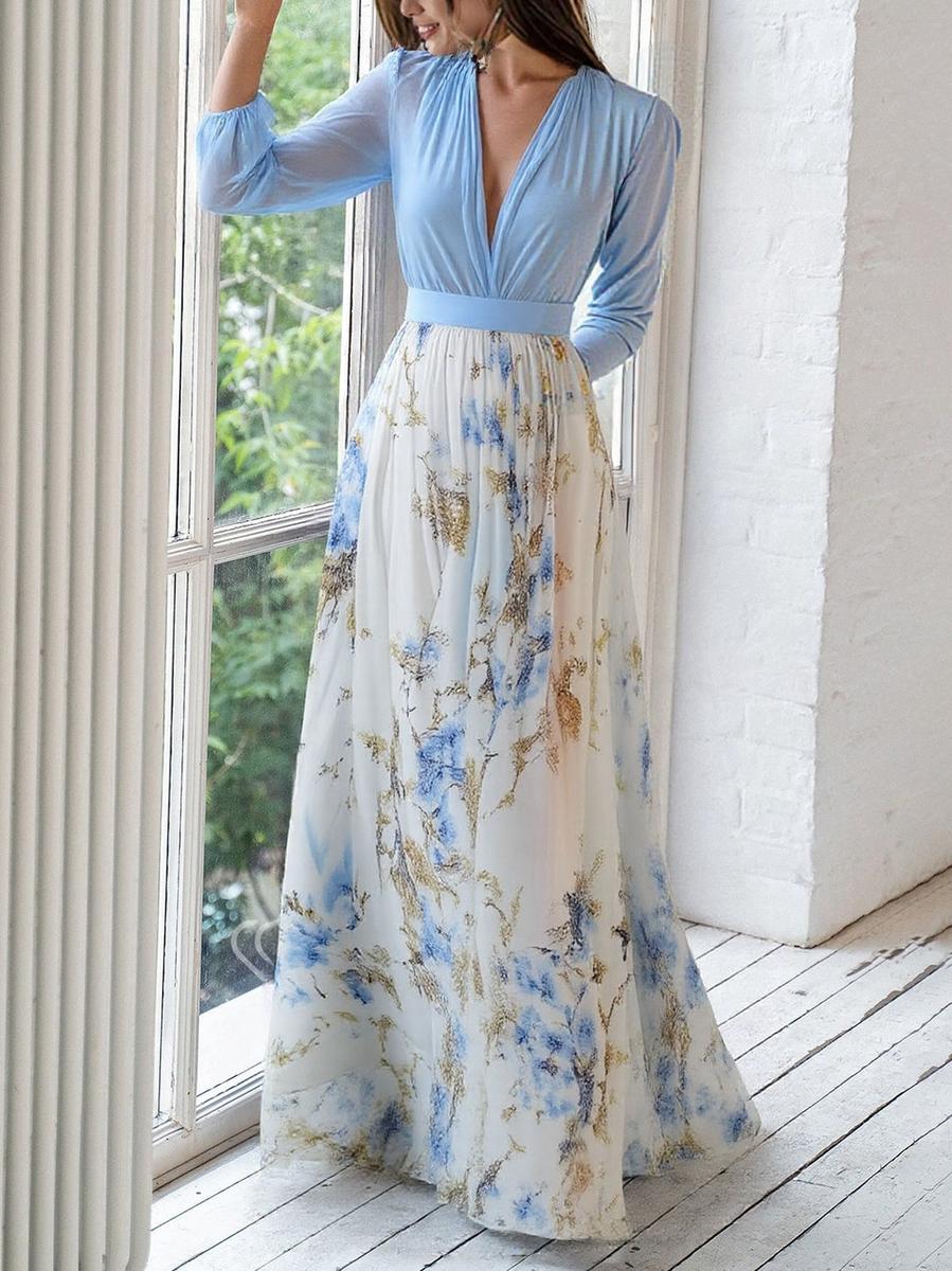 ELOISE / FLORAL MAXI DRESS