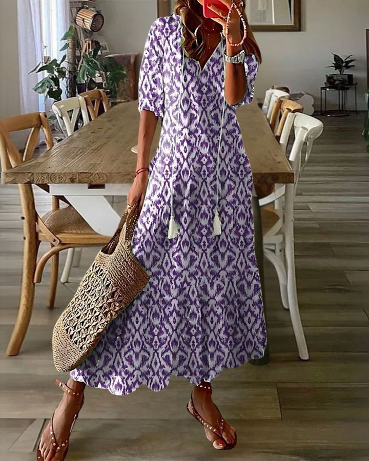DAHLIA / BOHO MAXI DRESS