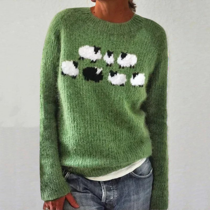 HEATHER / COSY RETRO JUMPER