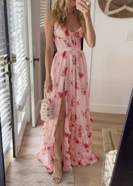 SHEENA / LONG FLORAL DRESS