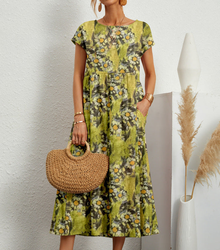 RENATA / FLORAL MIDI DRESS