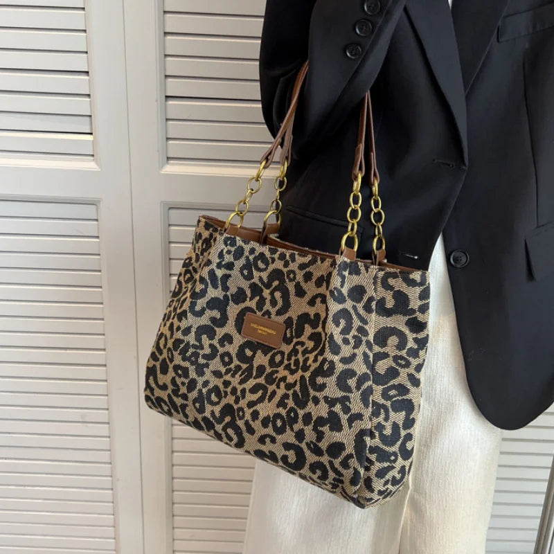 LIBERTY / LEOPARD PRINT BAG