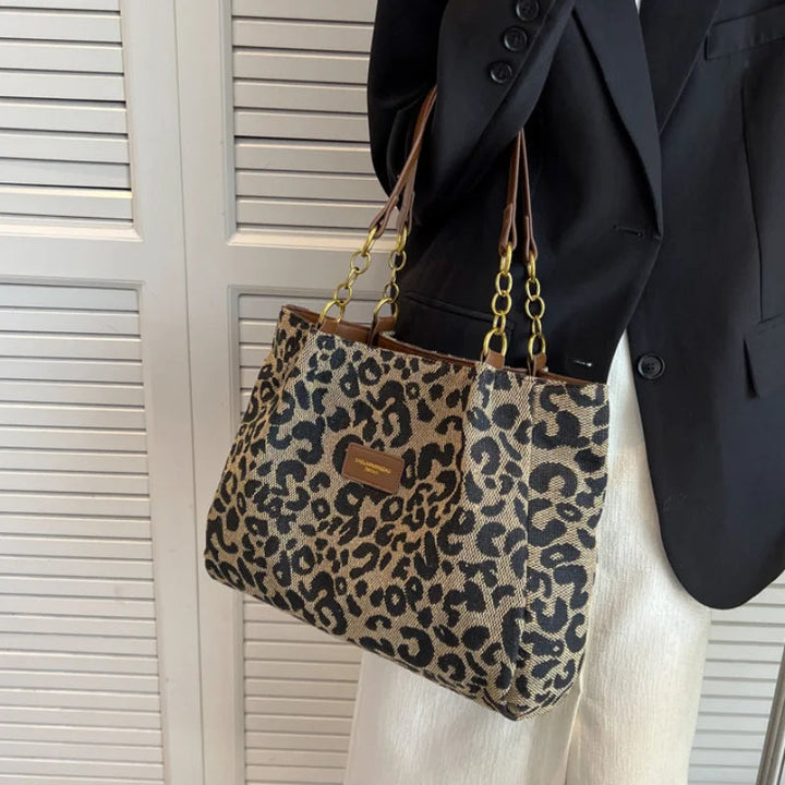 LIBERTY / LEOPARD PRINT BAG