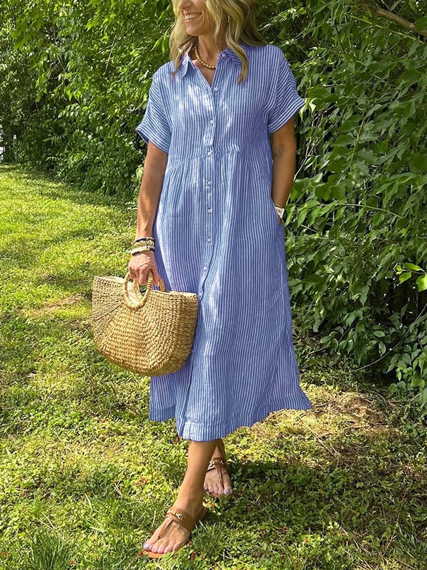 JEMIMA / STRIPED DRESS