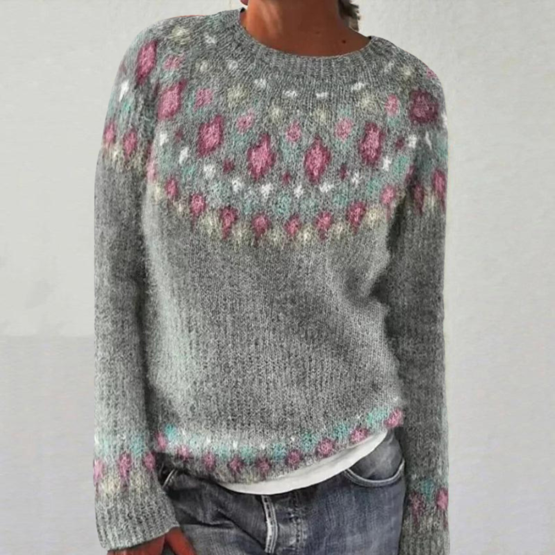 HEATHER / COSY RETRO JUMPER