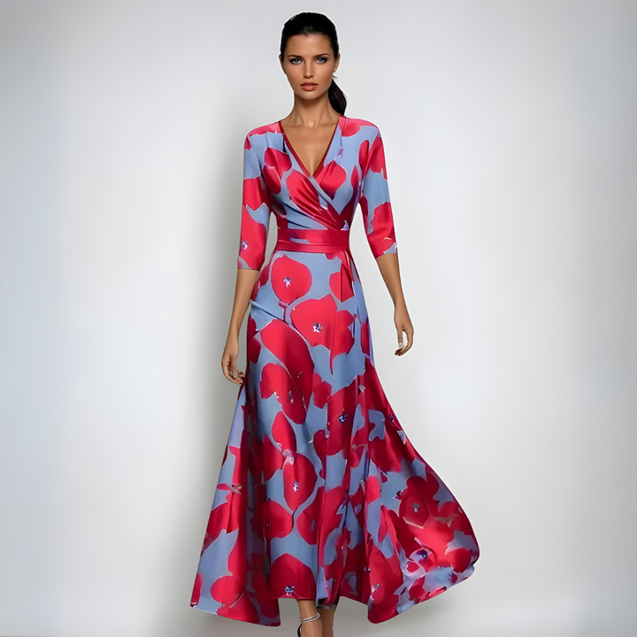 ELYSE / FLORAL MAXI DRESS