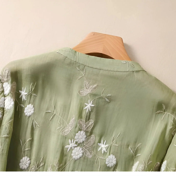 PAMELA / VINTAGE FLORAL BLOUSE