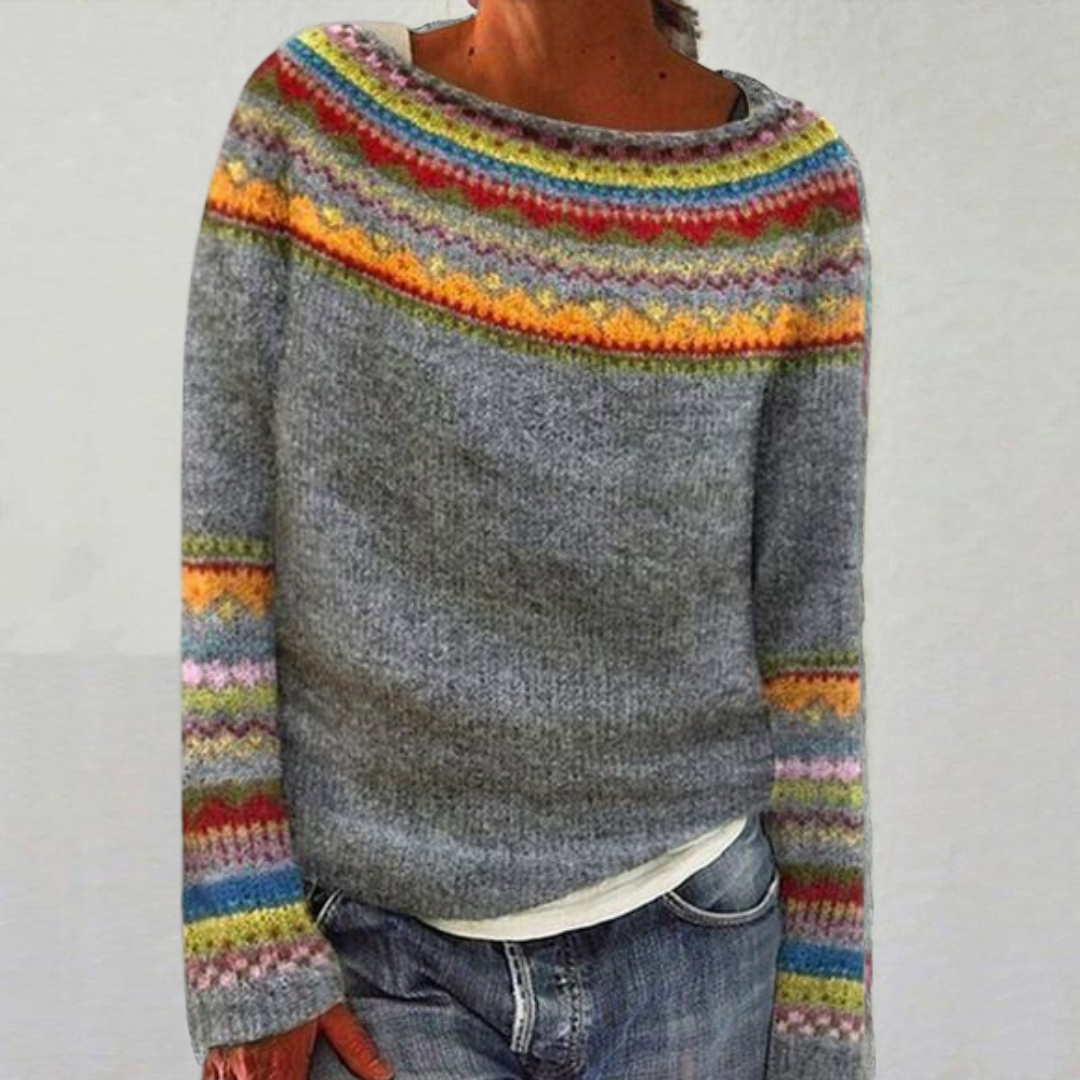 HEATHER / COSY RETRO JUMPER