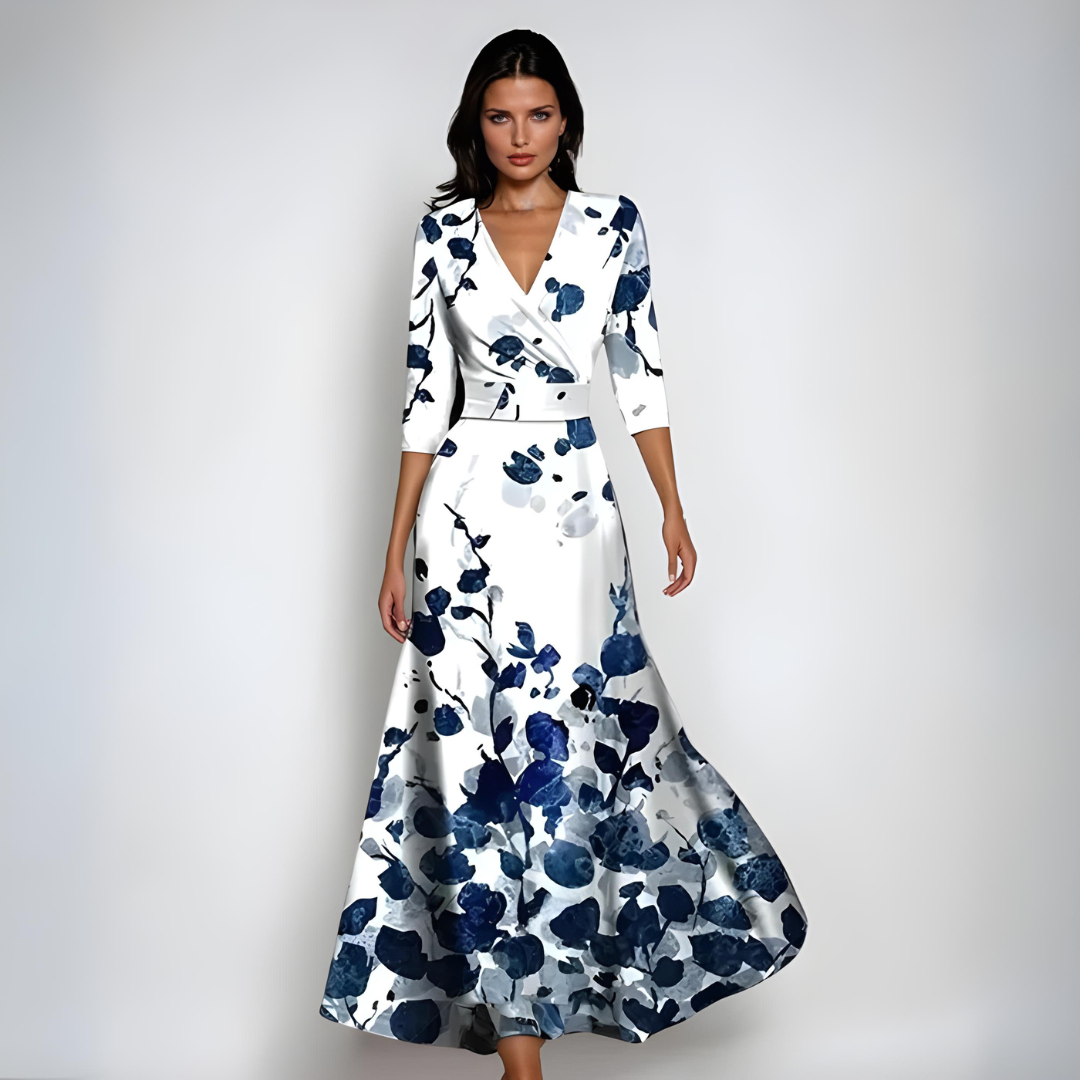 ELYSE / FLORAL MAXI DRESS