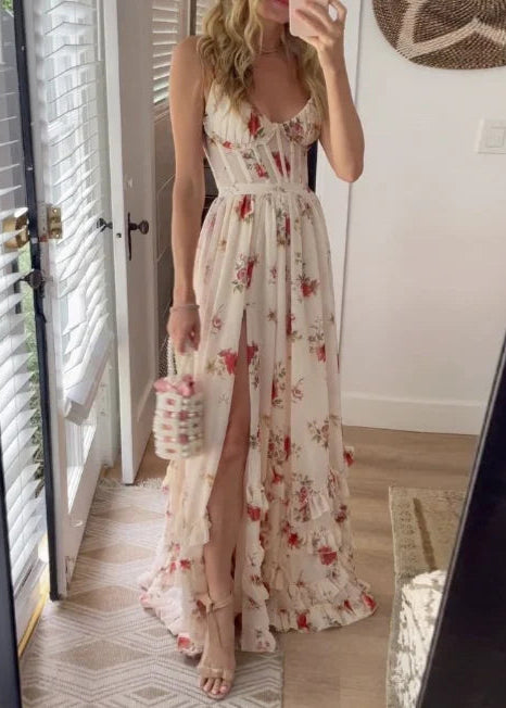 SHEENA / LONG FLORAL DRESS