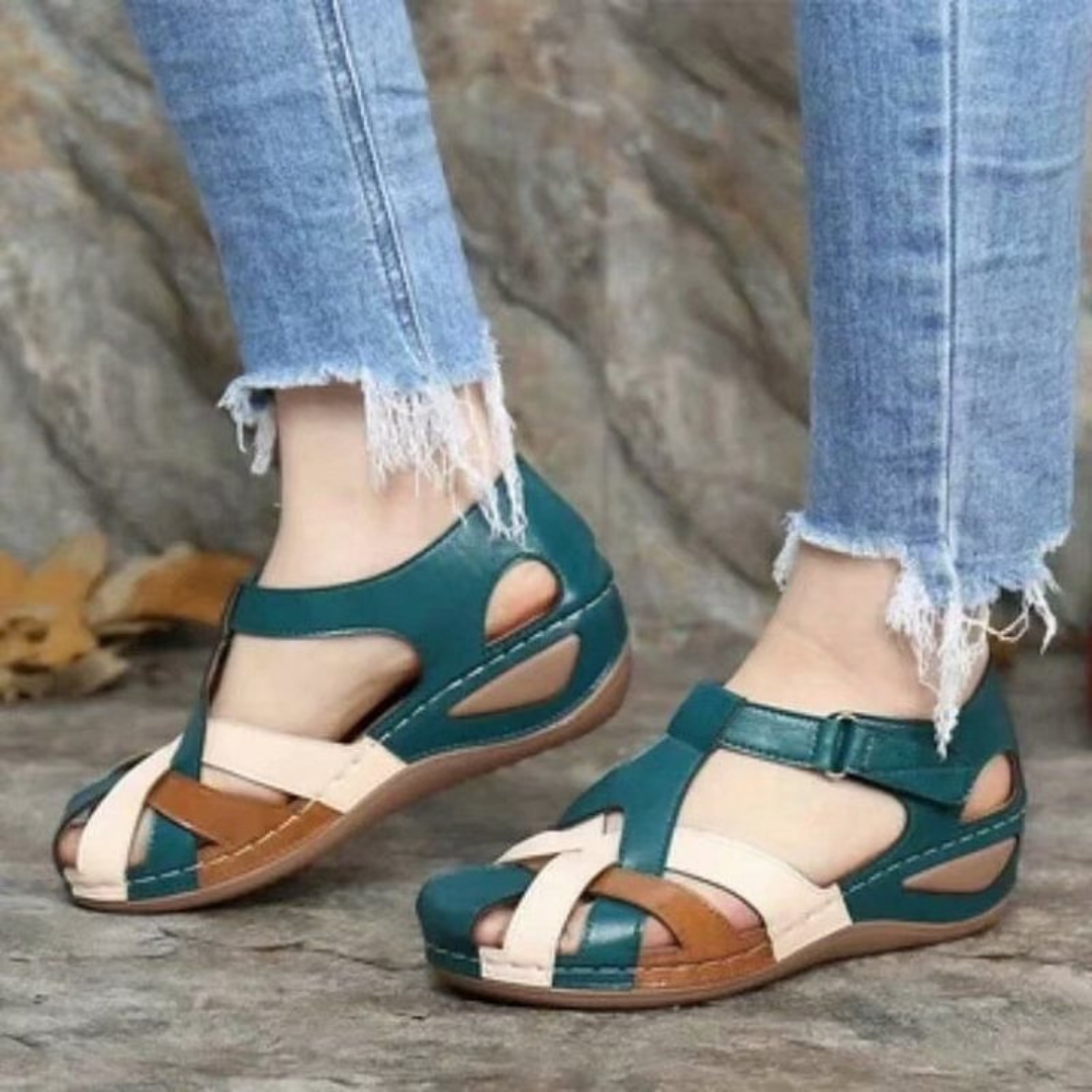 CECILE / ORTHOPAEDIC LIFT SANDALS