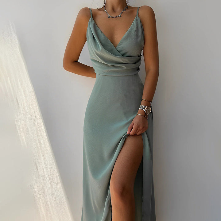 SERAPHINA / ELEGANT DRAPED DRESS