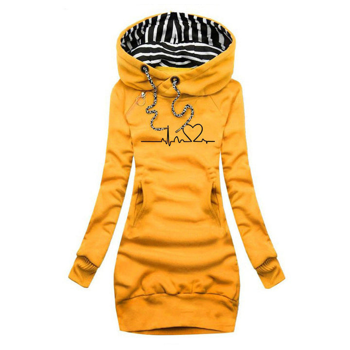 FIA / TRENDY PRINT PULLOVER DRESS