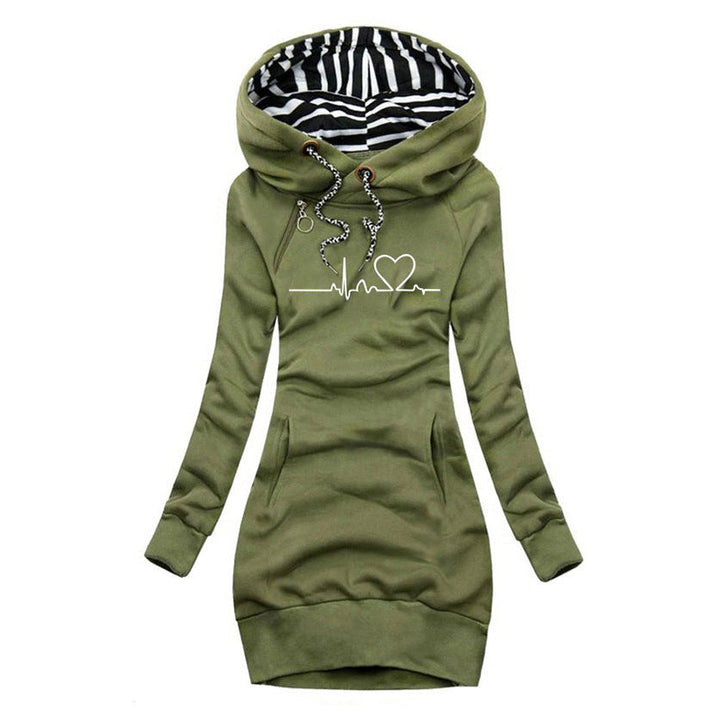 FIA / TRENDY PRINT PULLOVER DRESS