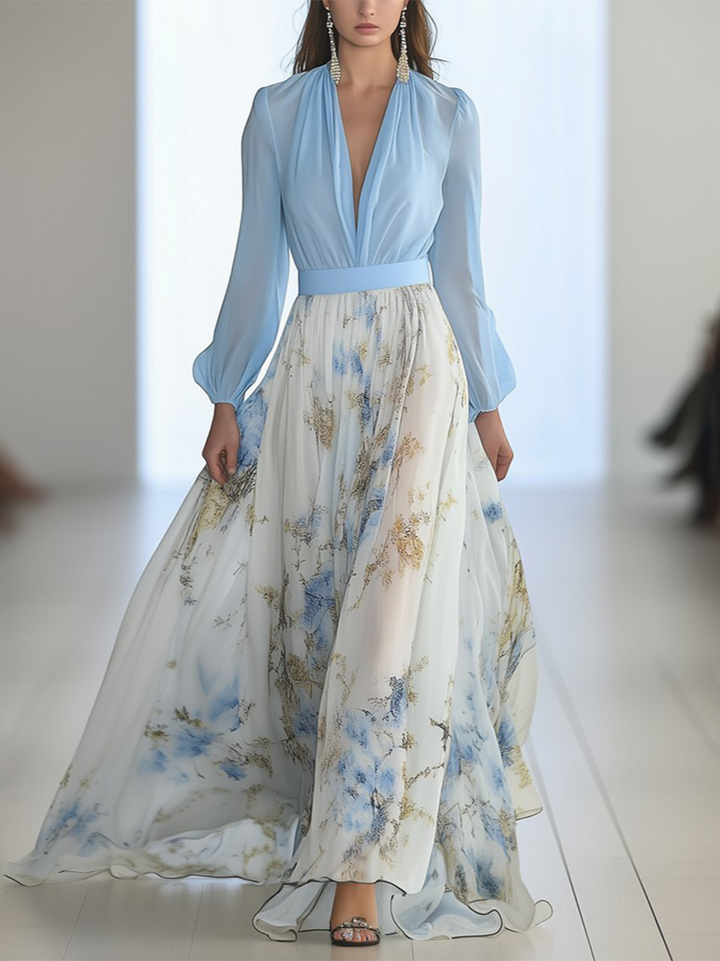 ELOISE / FLORAL MAXI DRESS
