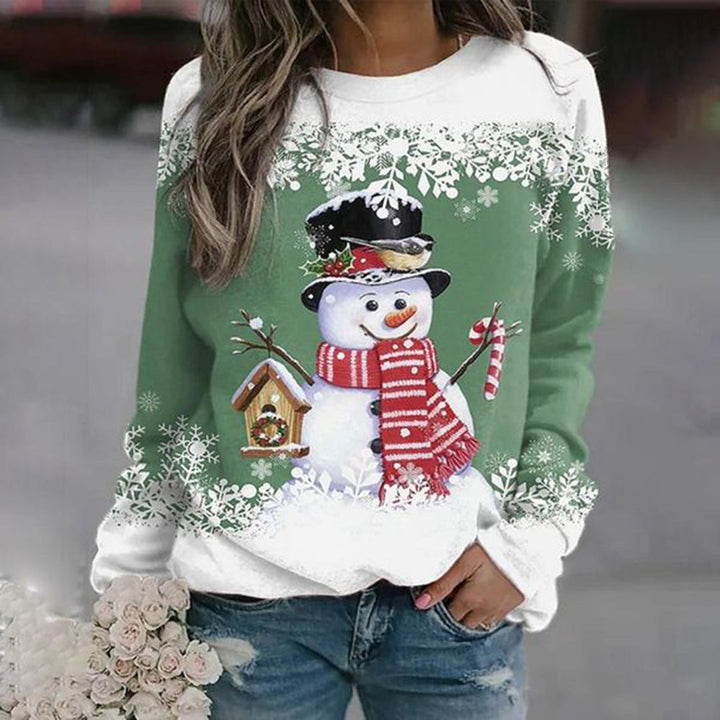 EVE / JUMPER WITH SNOWMAN DESIGN