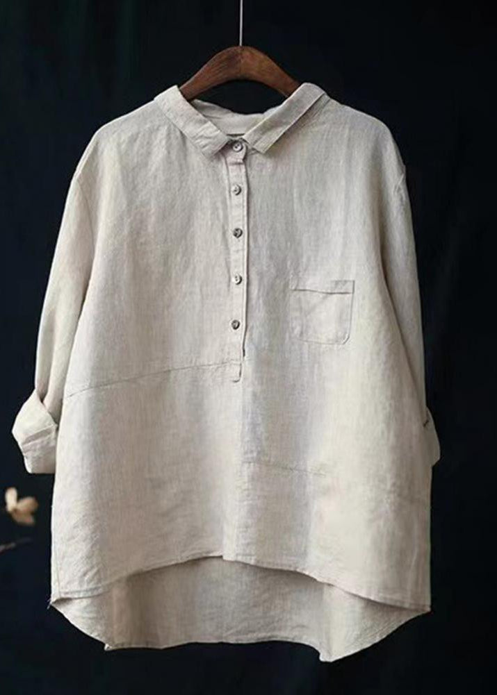 ELODIE / RELAXED LONG-SLEEVE SHIRT