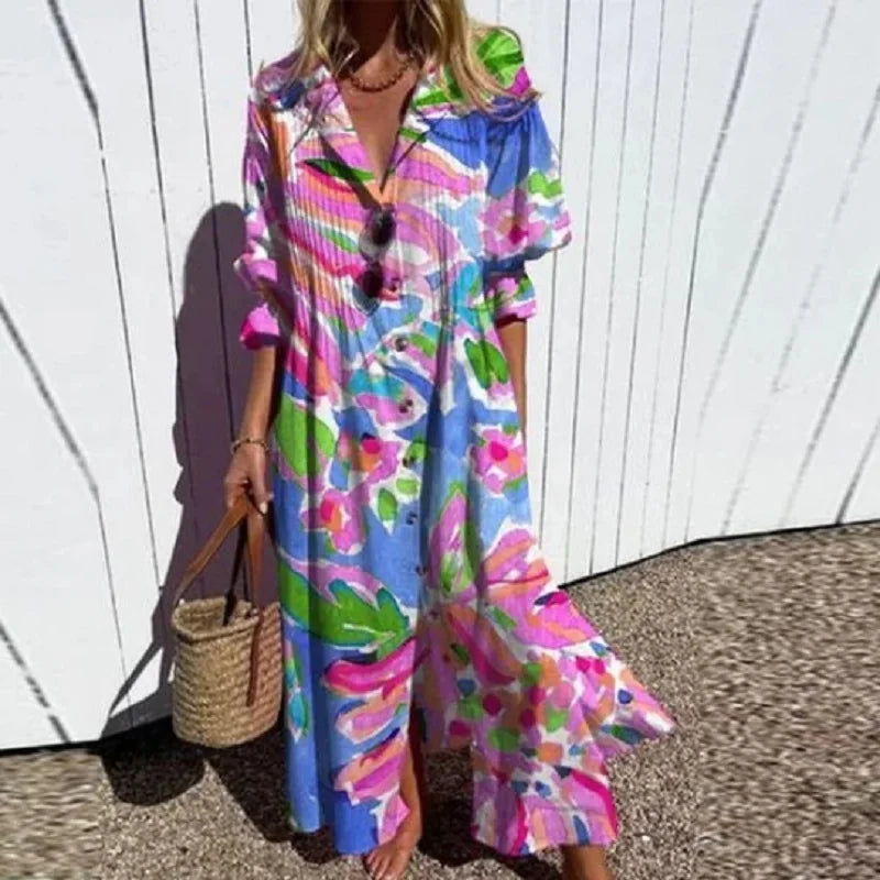 SIENNA / BOHO MAXI DRESS