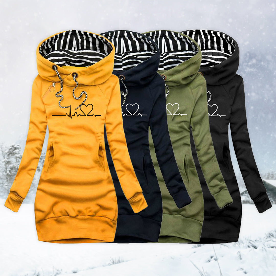 FIA / TRENDY PRINT PULLOVER DRESS