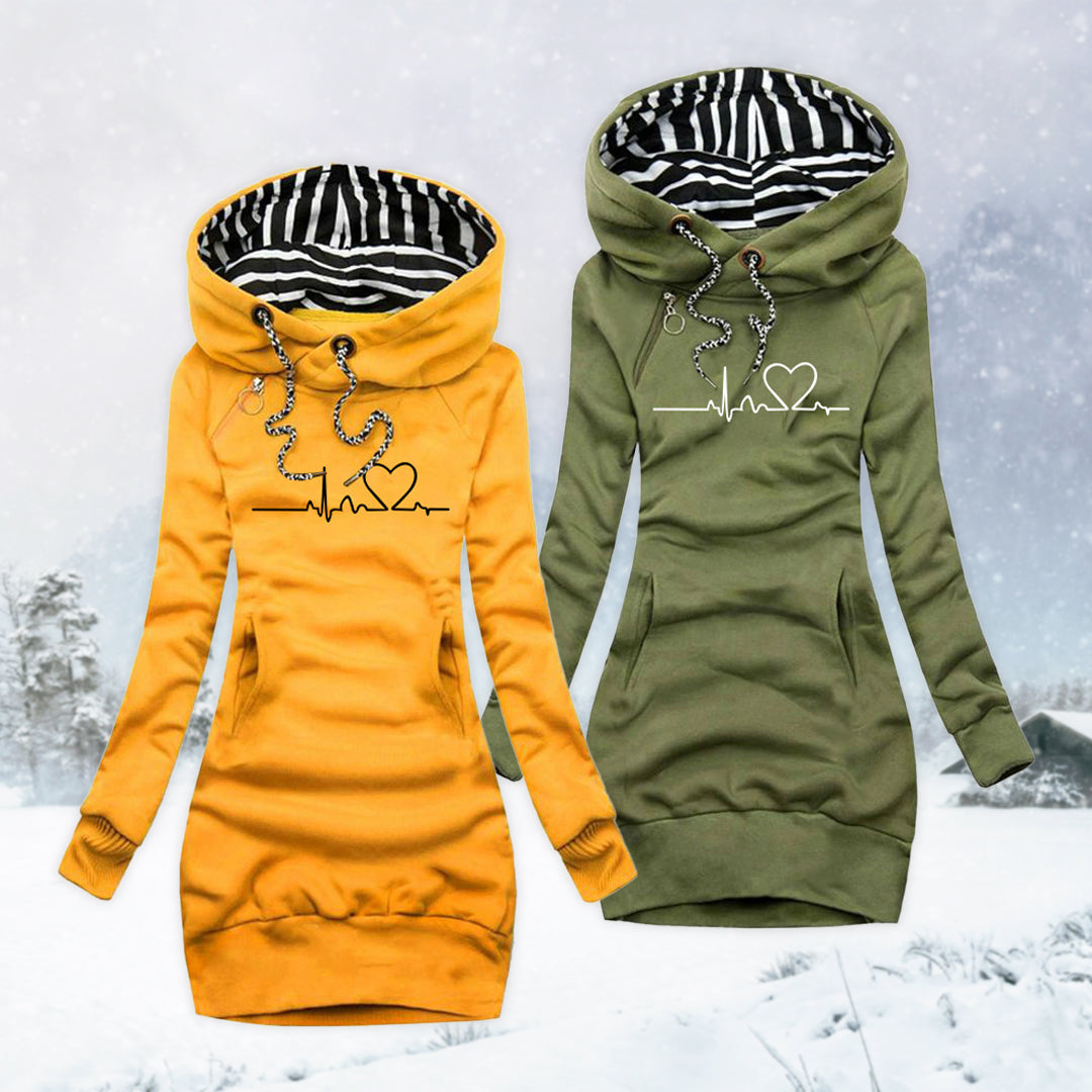 FIA / TRENDY PRINT PULLOVER DRESS