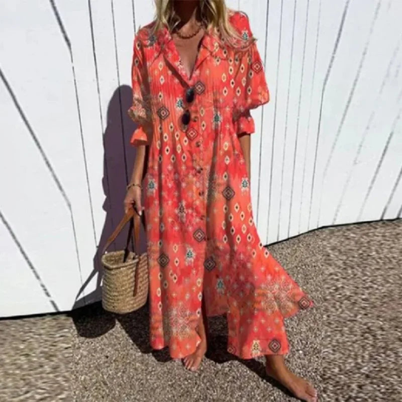 SIENNA / BOHO MAXI DRESS