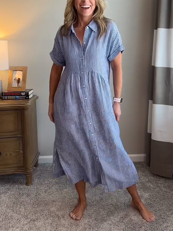 JEMIMA / STRIPED DRESS