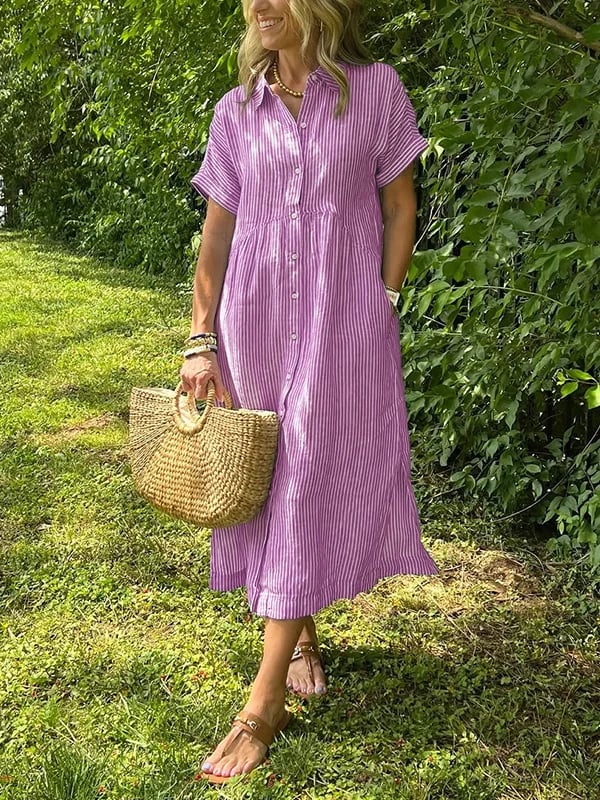 JEMIMA / STRIPED DRESS