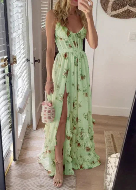 SHEENA / LONG FLORAL DRESS