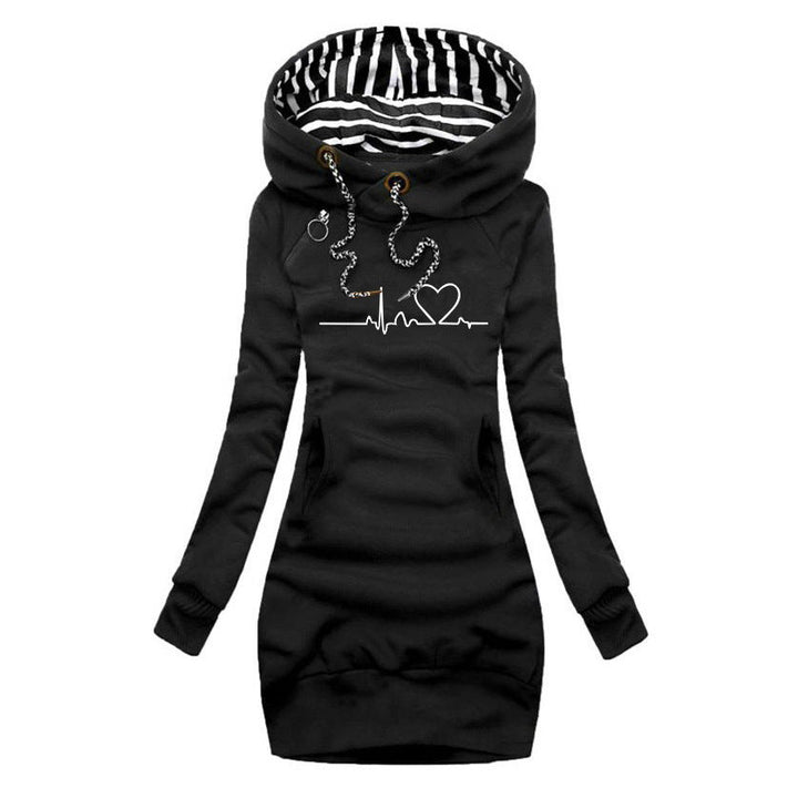 FIA / TRENDY PRINT PULLOVER DRESS
