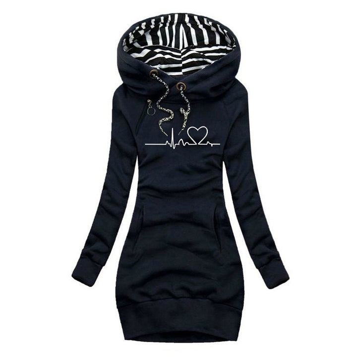 FIA / TRENDY PRINT PULLOVER DRESS
