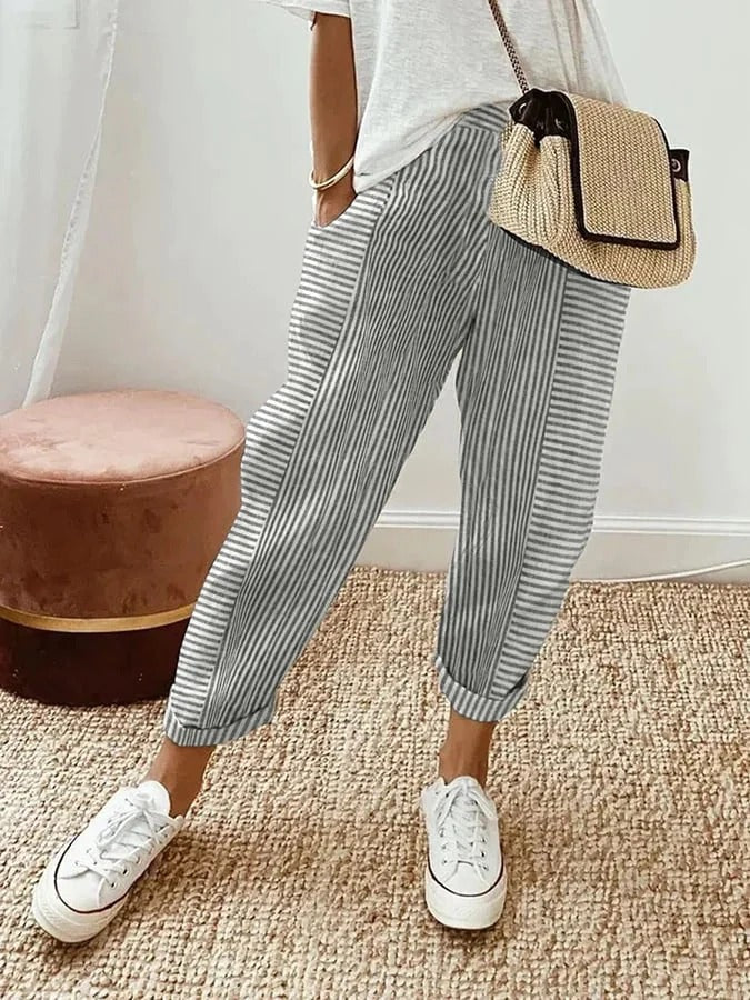 VANYA / STRIPED PANTS
