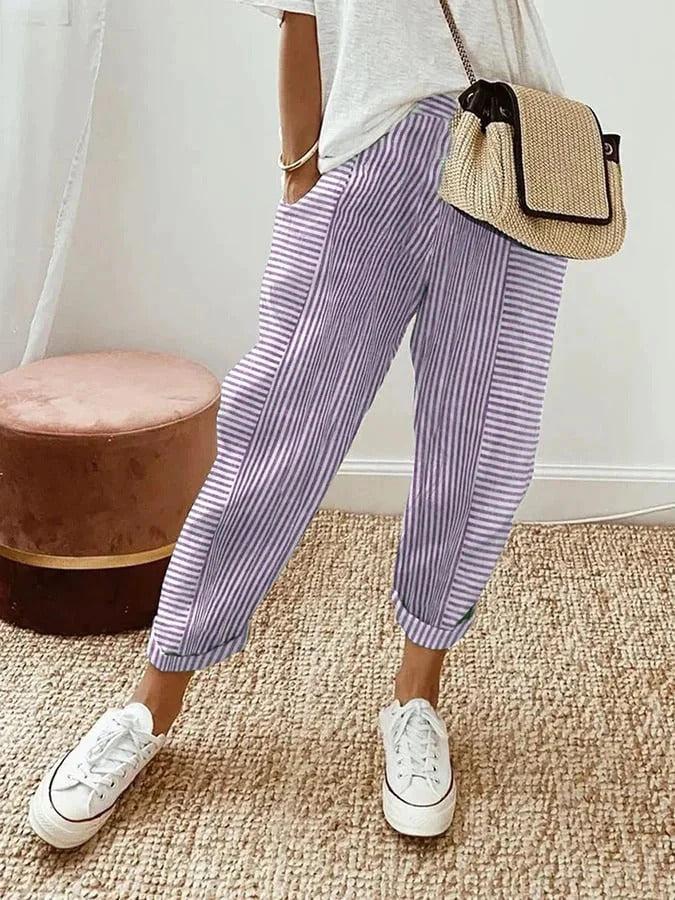 VANYA / STRIPED PANTS