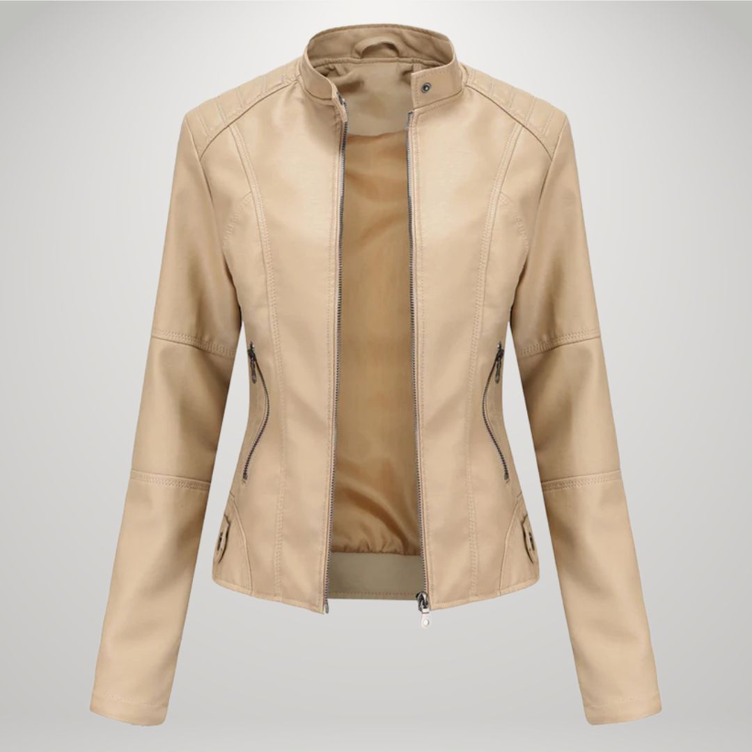 LYRA / CASUAL LEATHER JACKET