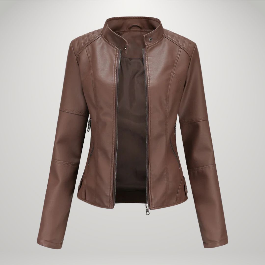 LYRA / CASUAL LEATHER JACKET