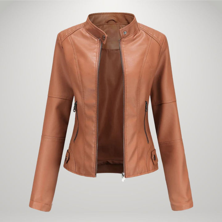 LYRA / CASUAL LEATHER JACKET