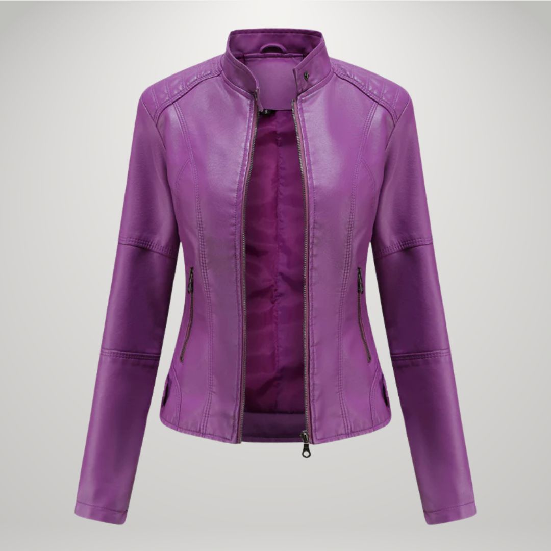 LYRA / CASUAL LEATHER JACKET