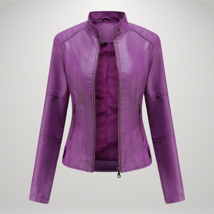 LYRA / CASUAL LEATHER JACKET