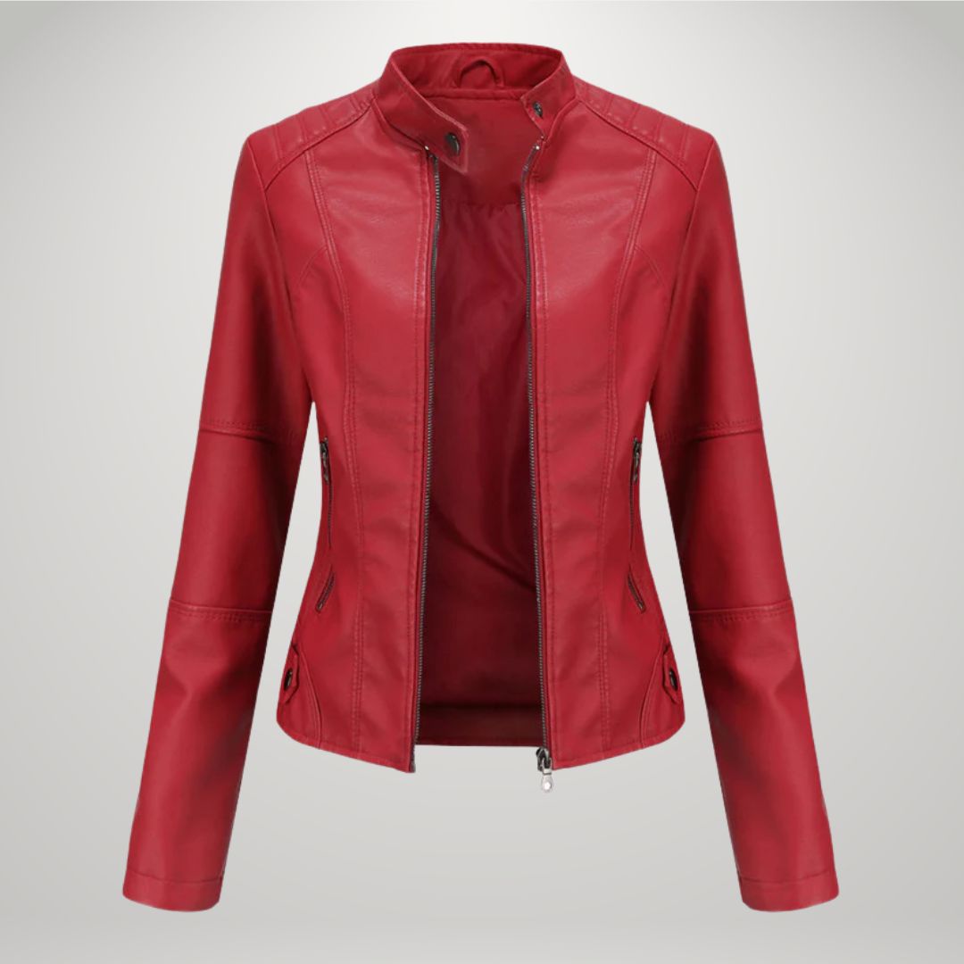 LYRA / CASUAL LEATHER JACKET