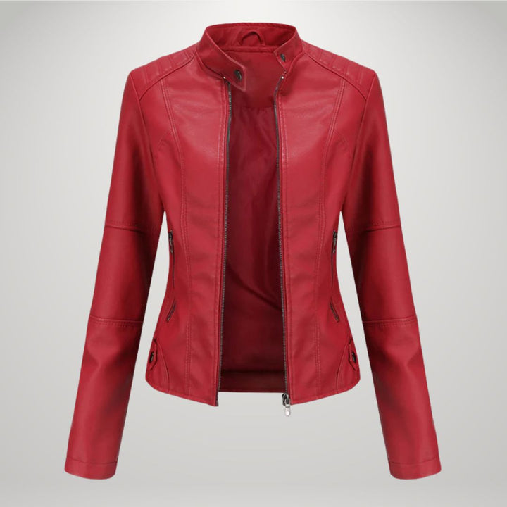 LYRA / CASUAL LEATHER JACKET